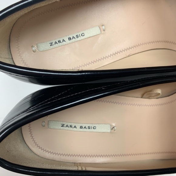 Zara Basic Loafers 38 Pointed Toe US 7.5 Fashion - Picture 6 of 8